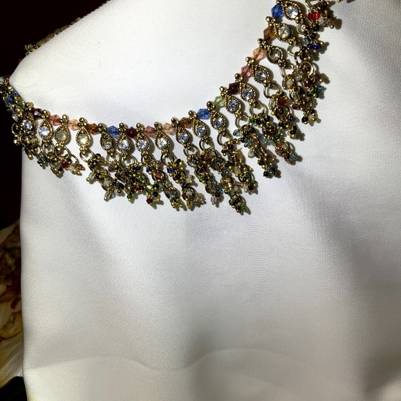 Vintage/Boho Adjustable Collar Style Necklace Set - Picture 7 of 11